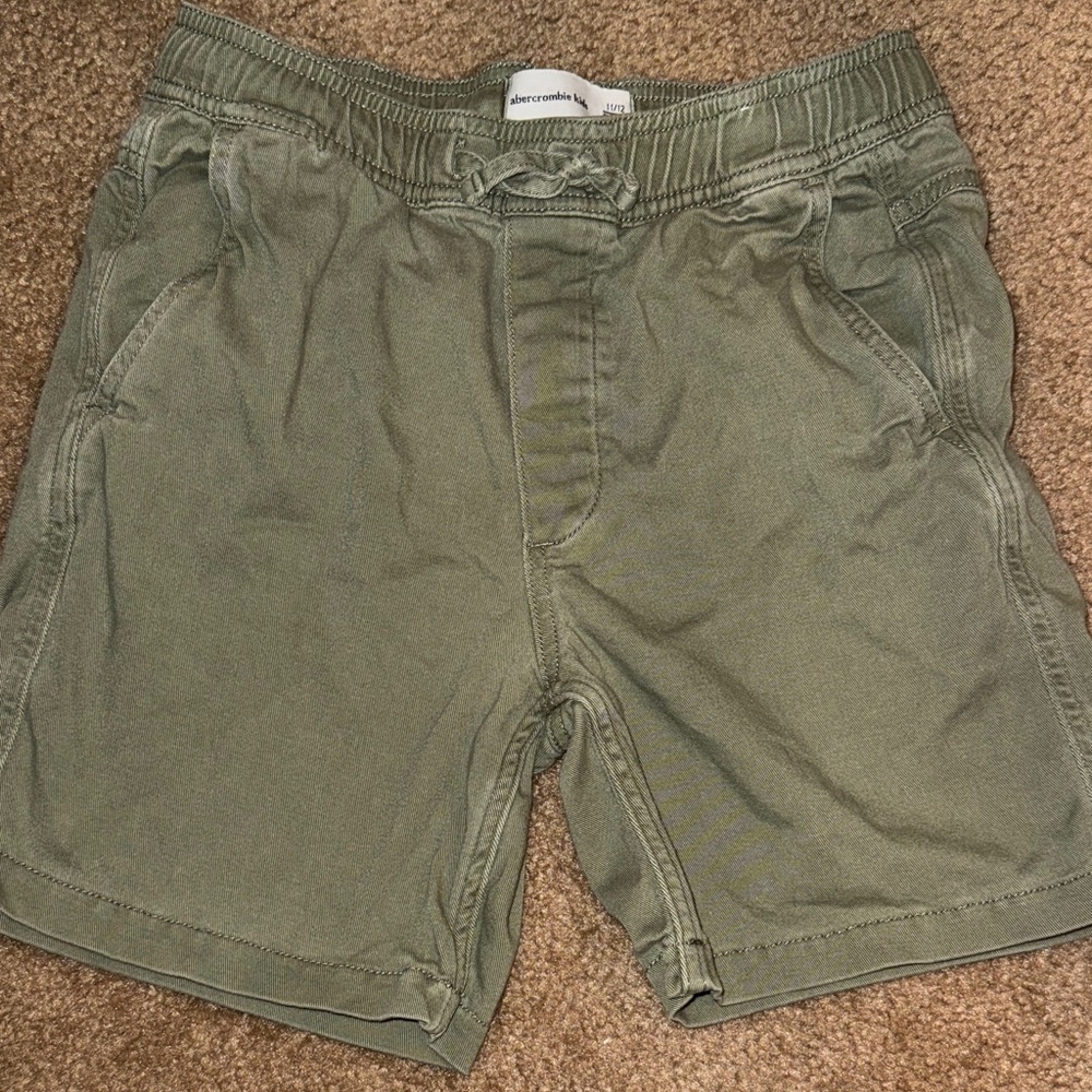 Abercrombie & Fitch big kids Green Cargo Shorts